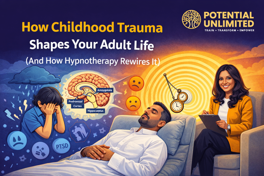 How Childhood Trauma Shapes Your Adult Life and How Hypnotherapy Rewires It